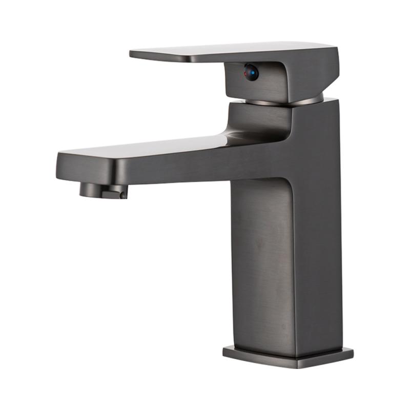 Смеситель для раковины Frap H90-9 F1090-9 оружейная сталь