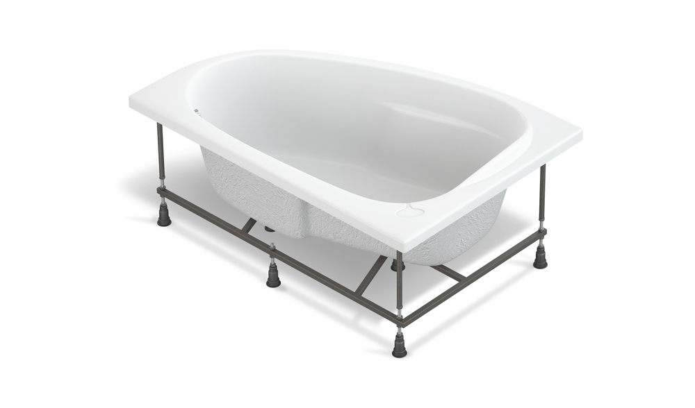 Акриловая ванна Cersanit Joanna 140*90 L левая