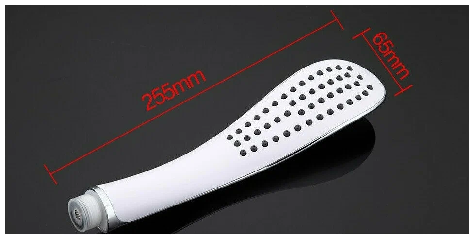 Душевая лейка GAPPO G01 белый-хром