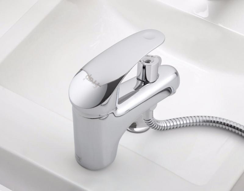 Смеситель для раковины с душем Frap H21 F1221