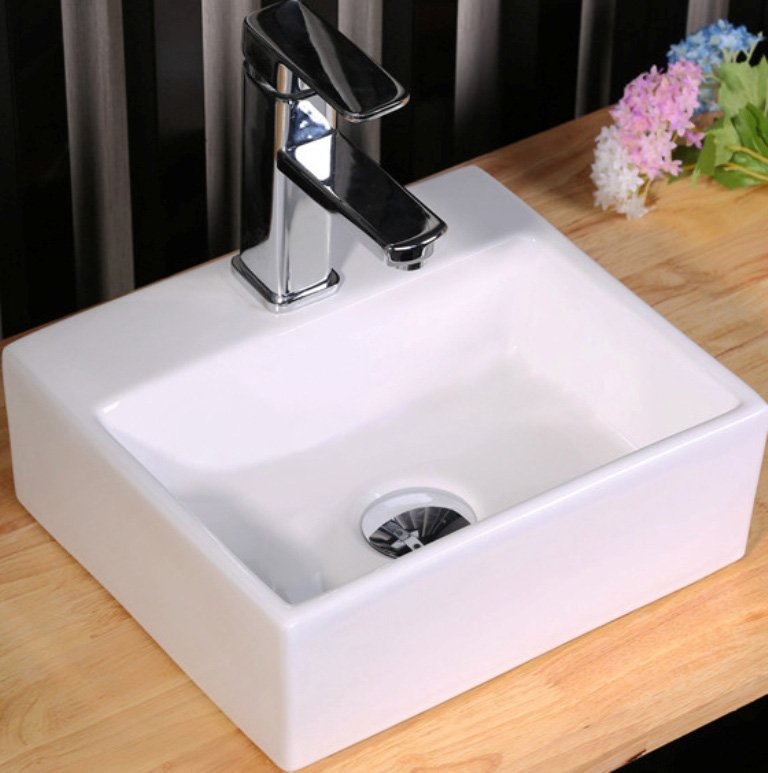 Подвесная/накладная раковина CeramaLux 33,5 N 9135 белая