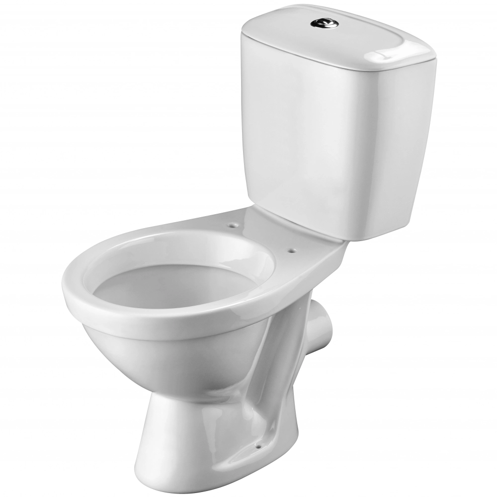 Унитаз-компакт Santek Паллада, горизонтальный выпуск, 2 режима, дюропласт