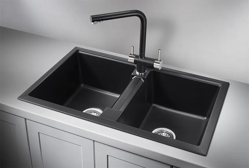 Кухонная мойка Granula GR-8101 Шварц
