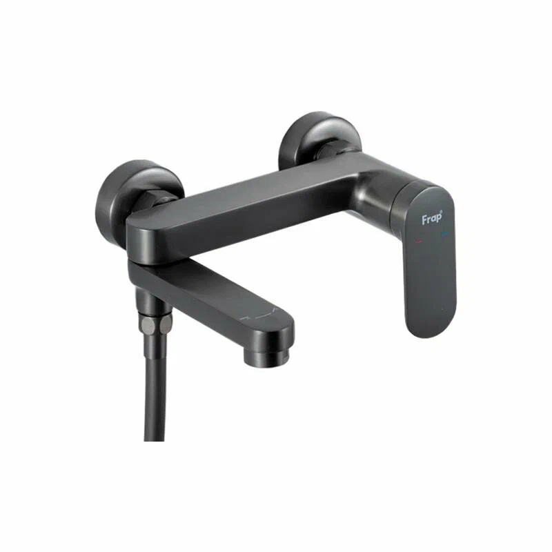 Смеситель для ванны Frap H85-9 F3285-9 оружейная сталь