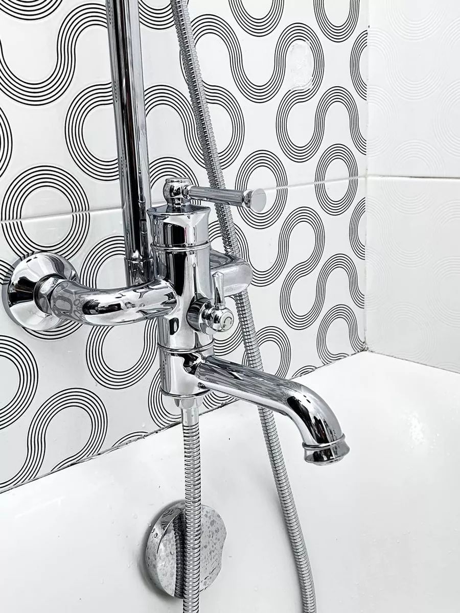 Душевая стойка со смесителем ViEiR V273 V273562 хром