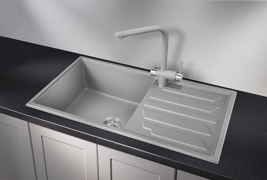 Кухонная мойка Granula GR-8601 Алюминиум