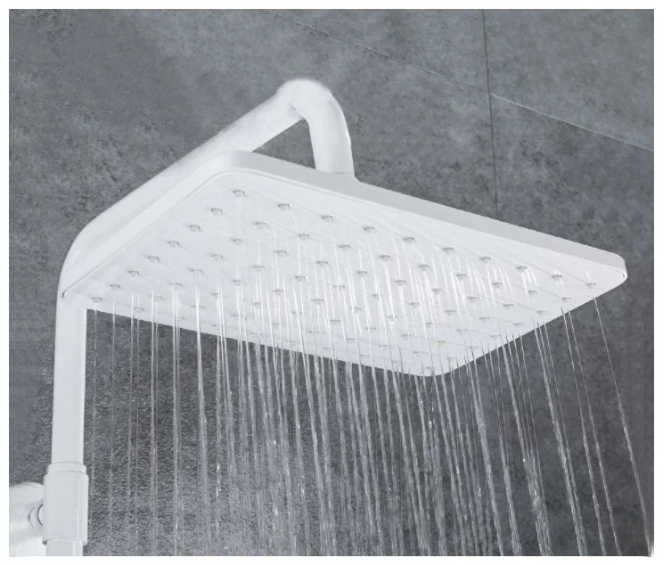 Душевая система с термостатом Gappo G2491-8 белый