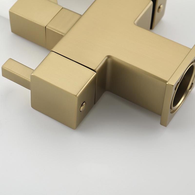 Смеситель для кухни с фильтром Gappo G95 G4395-63 золотой сатин