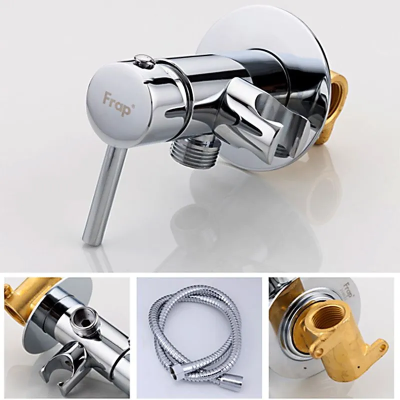 Встраиваемый гигиенический душ Frap F7505-2 хром