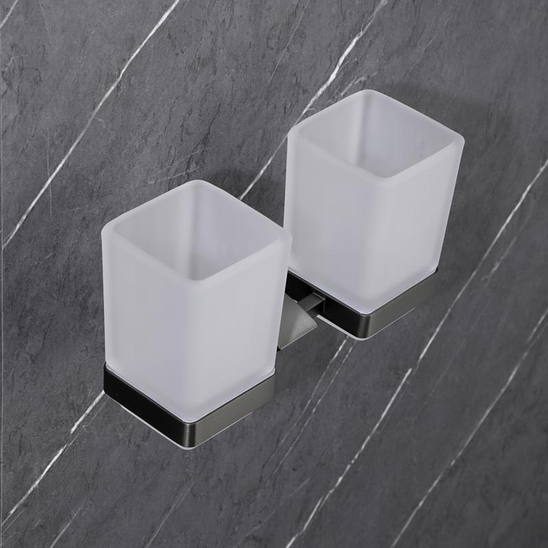 Стаканы для ванны Gappo G07-9 G0708-9 оружейная сталь