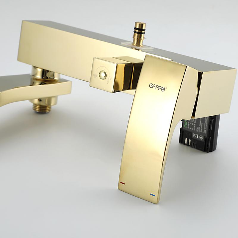 Душевая система Gappo G07-3 G2407-3 золото