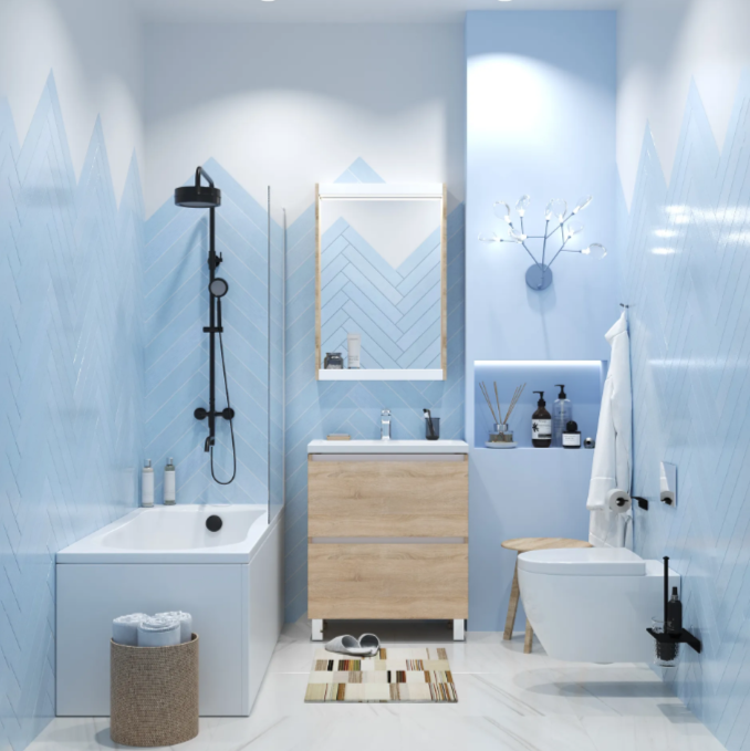 Тумба 1Marka New Aris 60Н 2я. Дуб Сонома