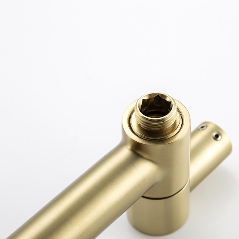 Встраиваемая душевая система Gappo G06-3 G7106-3 золотой сатин