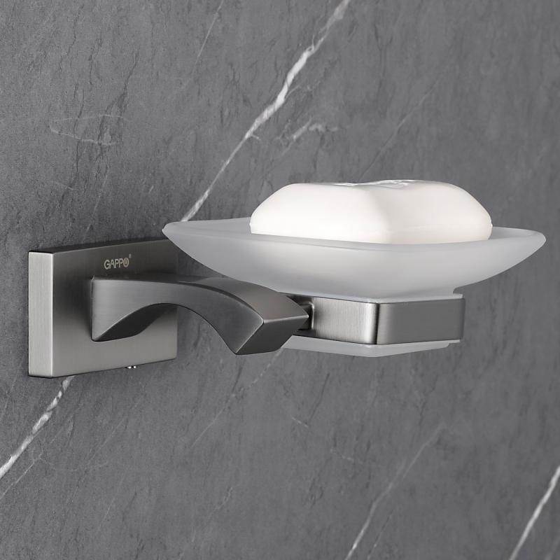 Мыльница Gappo G07-9 G0702-9 оружейная сталь