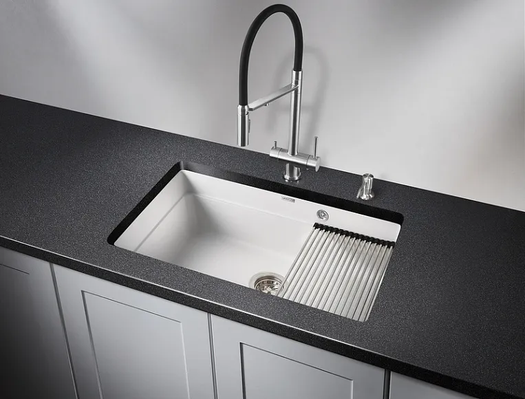 Кухонная мойка Granula KS-7303U Арктик (белый)