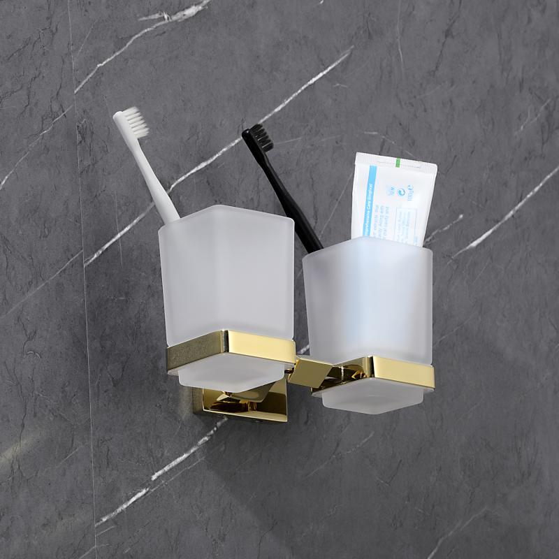 Стаканы для ванны Gappo G07-3 G0708-3 золото