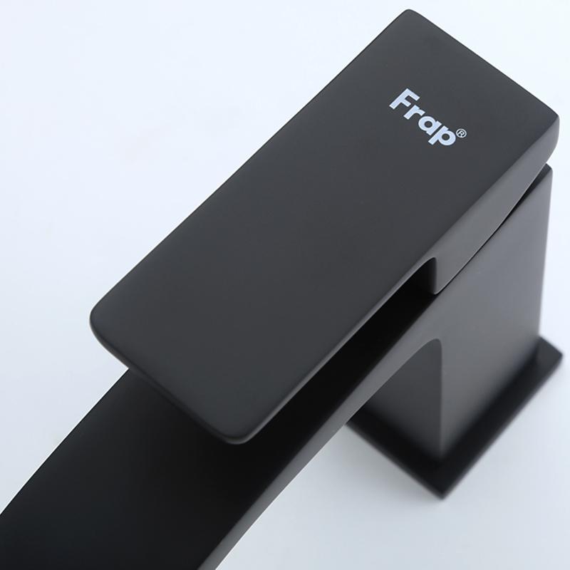 Смеситель для раковины Frap H76-6 F1076-6 черный