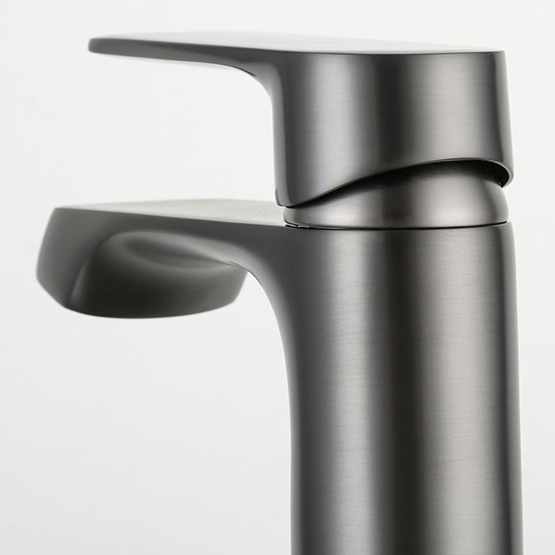 Смеситель для раковины Frap H71-9 F1071-9 оружейная сталь