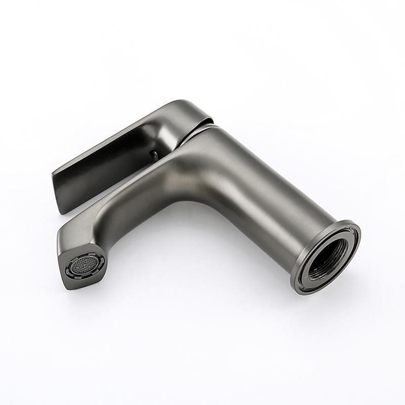 Смеситель для раковины Frap H71-9 F1071-9 оружейная сталь