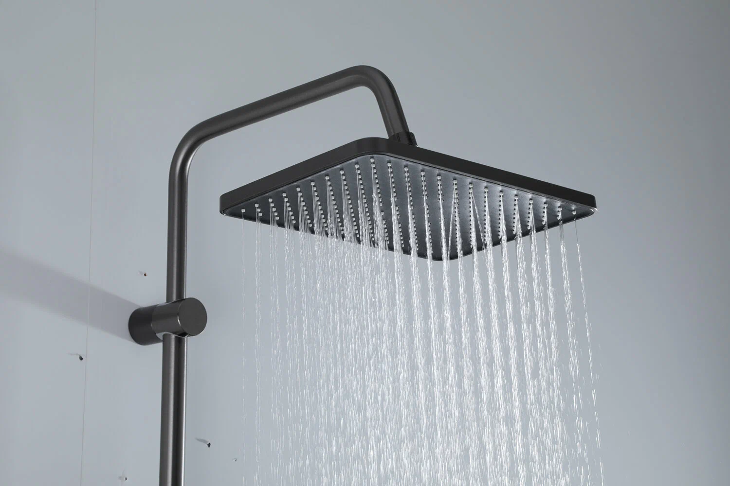 Душевая система Frap H202-9 F24202-9 оружейная сталь