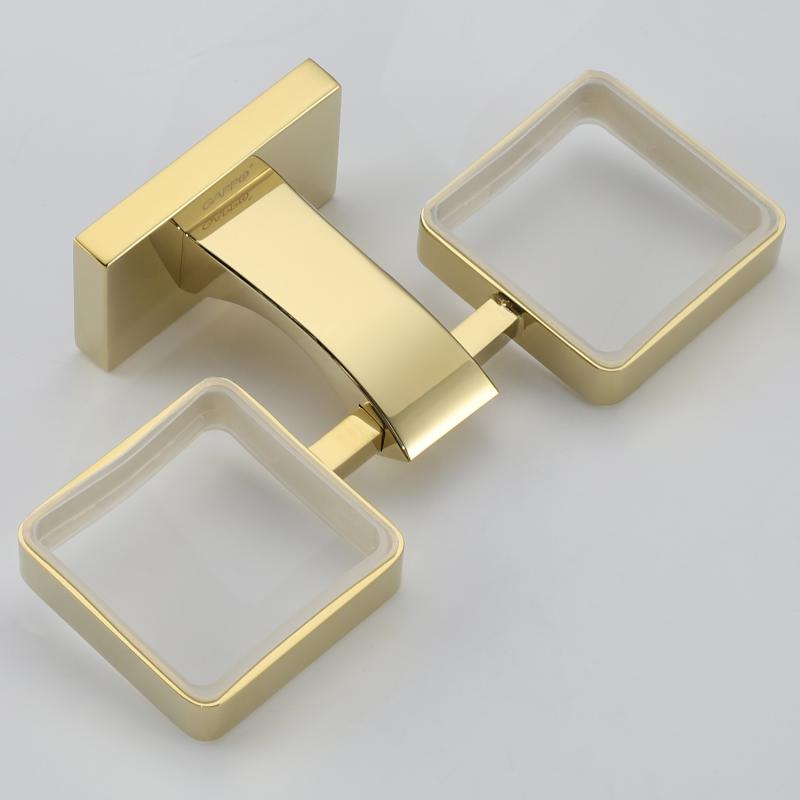 Стаканы для ванны Gappo G07-3 G0708-3 золото