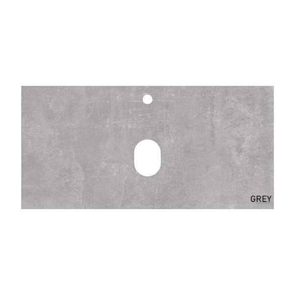 Столешница керамогранит Sole Tesla 100 Grey серый