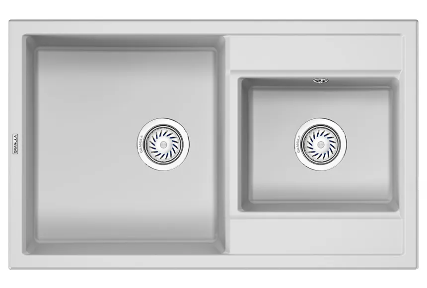 Кухонная мойка Granula GR-8201 Арктик (белый)