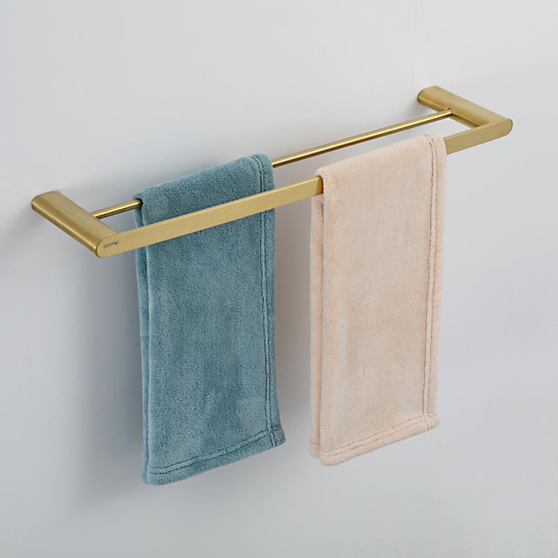 Полотенцедержатель 2-й Gappo G309-3 G30909-3 золотой сатин