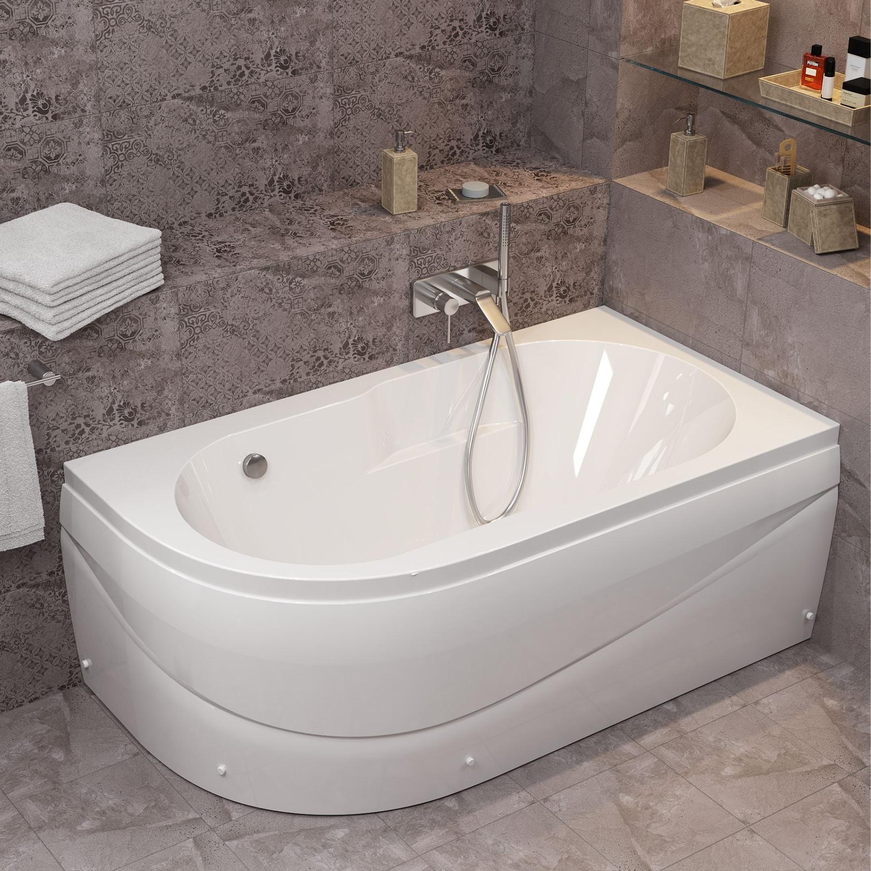 Акриловая ванна Мирсант Небуг Premium 150*80 правая