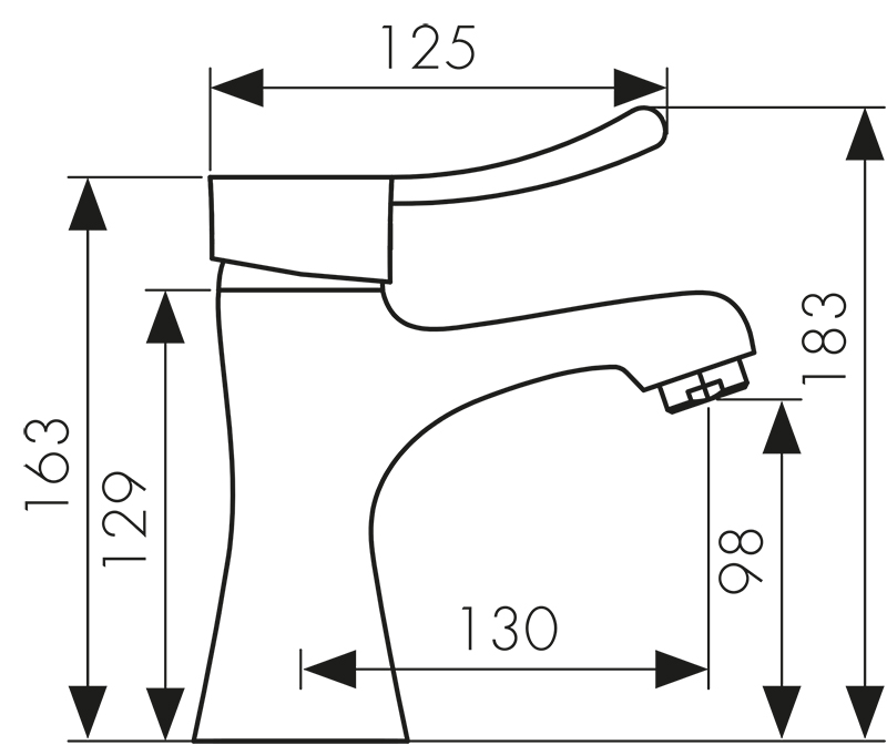 Смеситель для раковины Kaiser Verona 29011