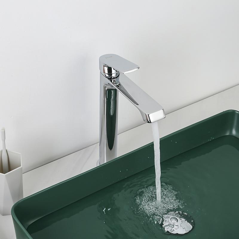 Смеситель для раковины высокий Frap H71 F1071-2 хром