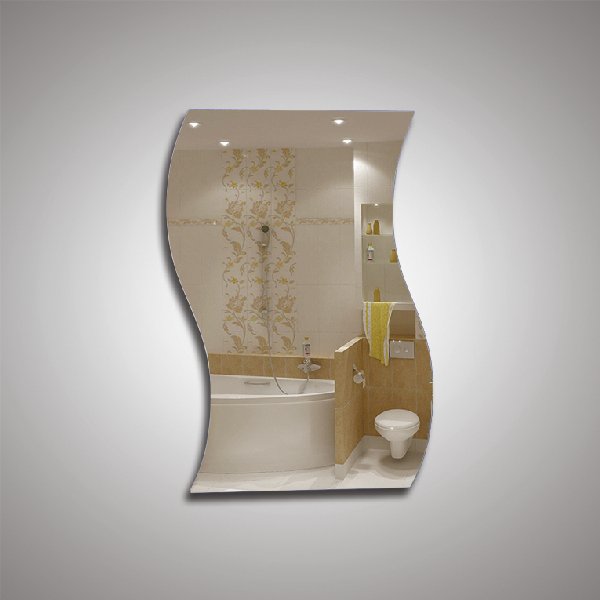 Зеркало EvaGold Волна 67x45