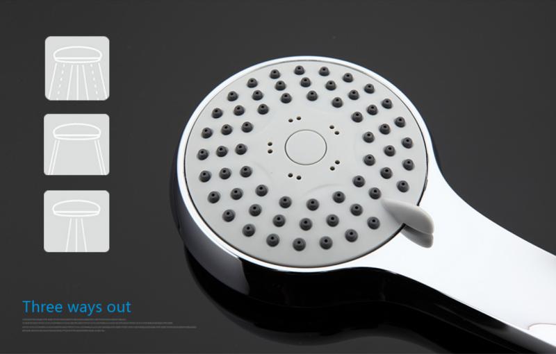 Душевая лейка 3 режима Gappo G10 хром