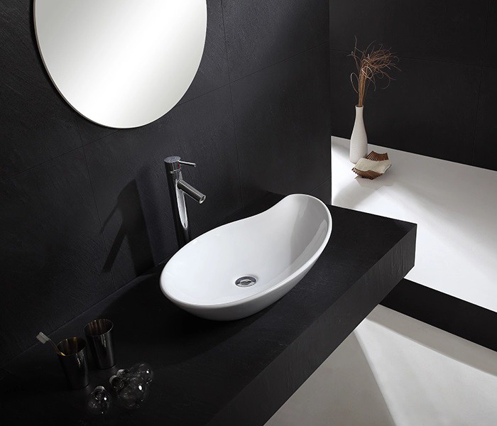 Накладная раковина CeramaLux 66 N 9052