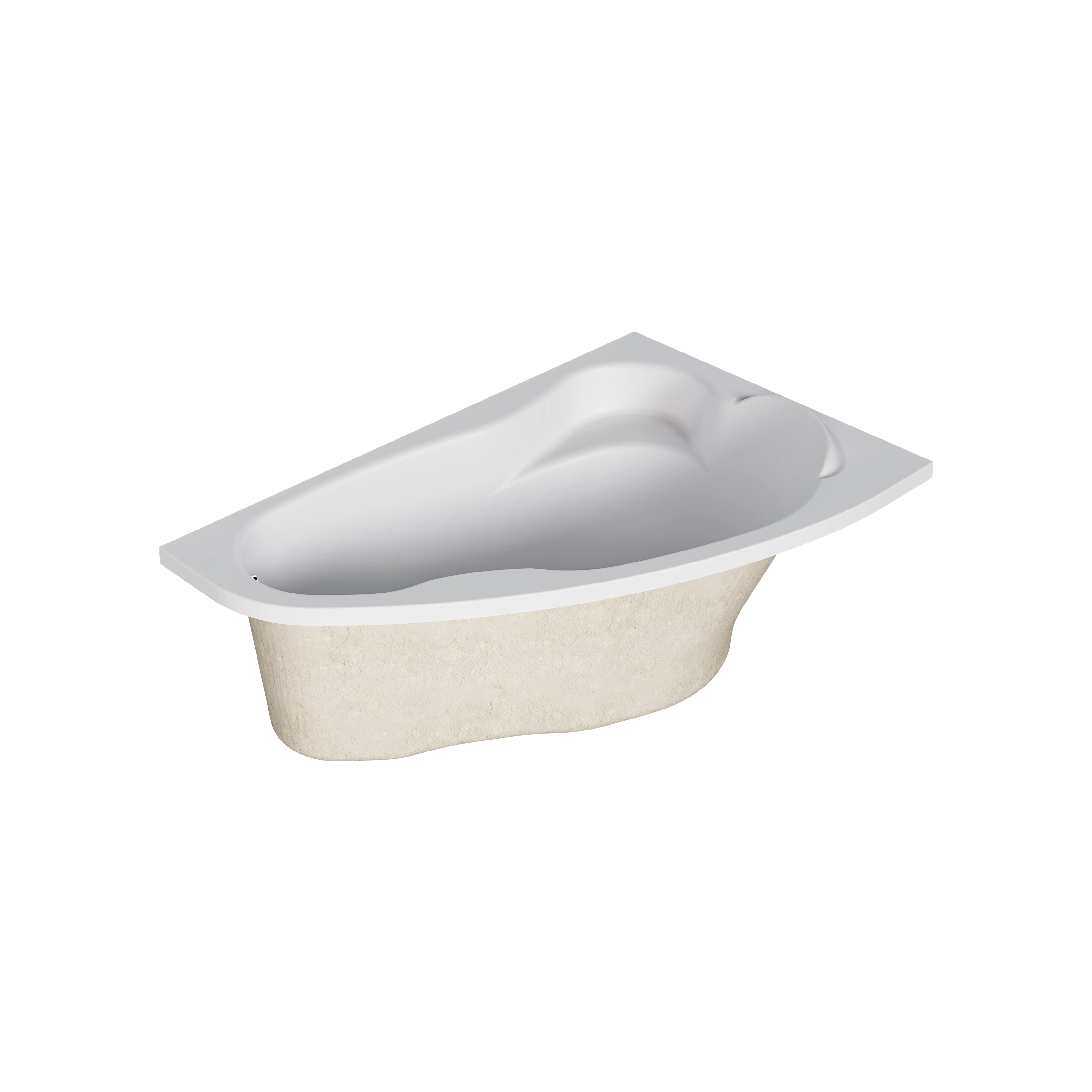 Акриловая ванна Marka One Lil 140*90 R правая