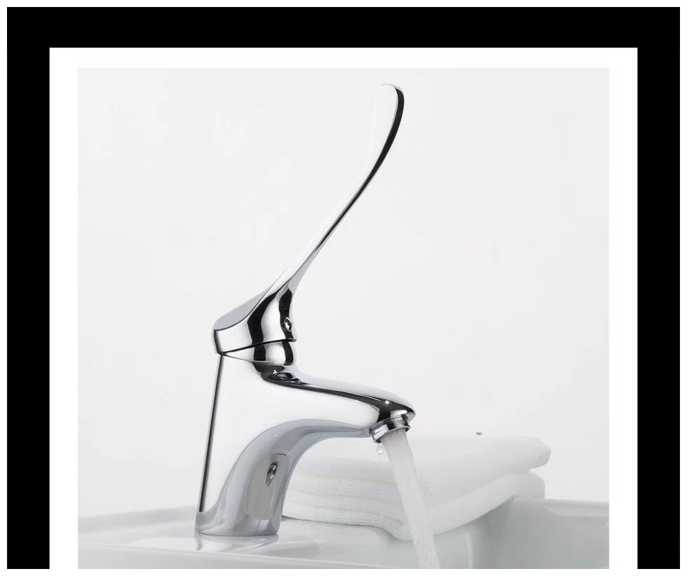 Локтевой смеситель для раковины Frap H54 F1054