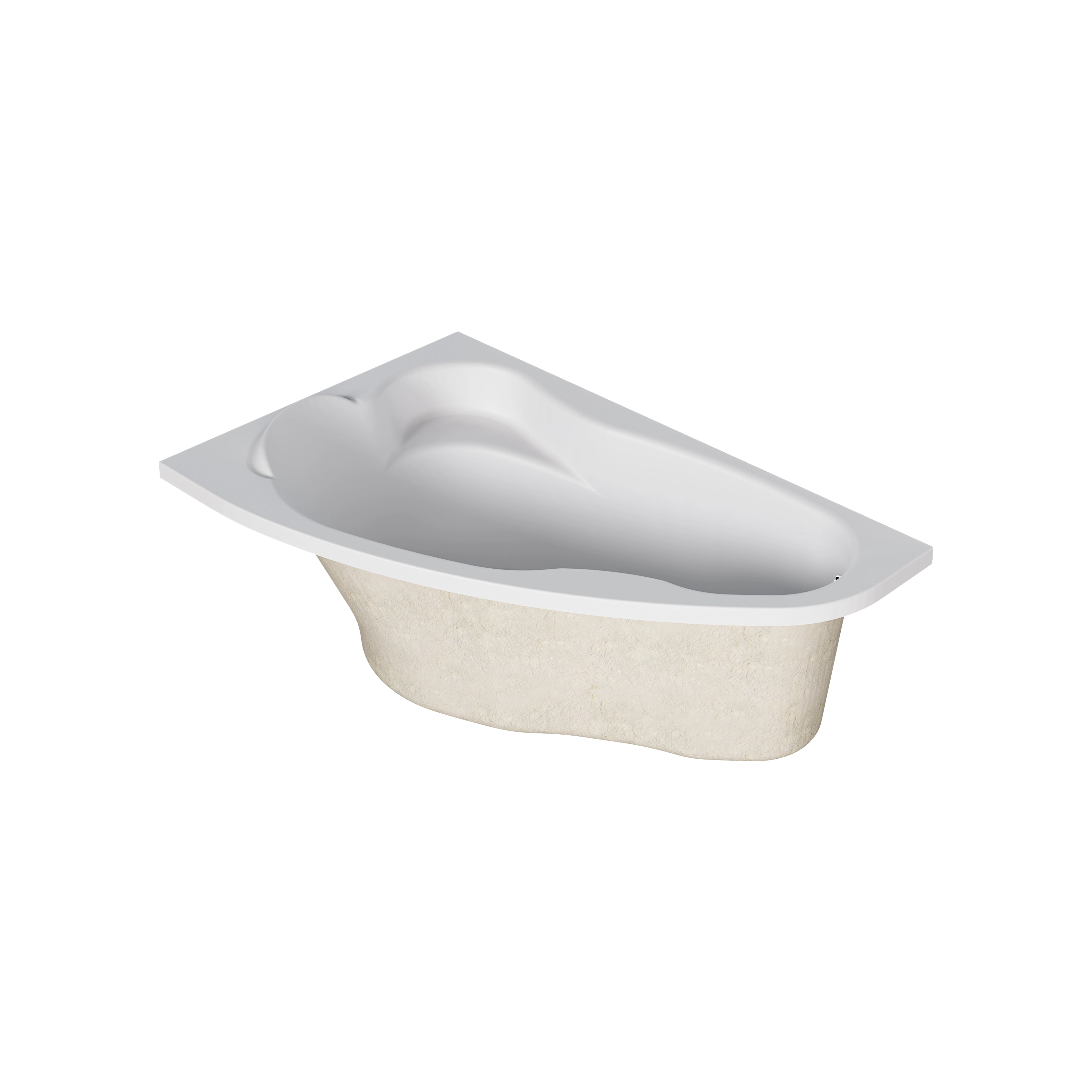 Акриловая ванна Marka One Lil 140*90 L левая