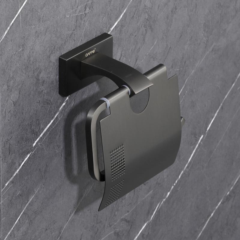 Держатель туалетной бумаги Gappo G07-9 G0703-9 оружейная сталь