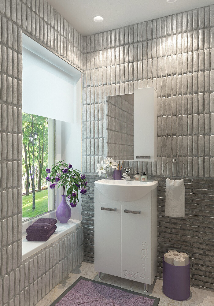 Шкаф-зеркало EvaGold Slim №4 50