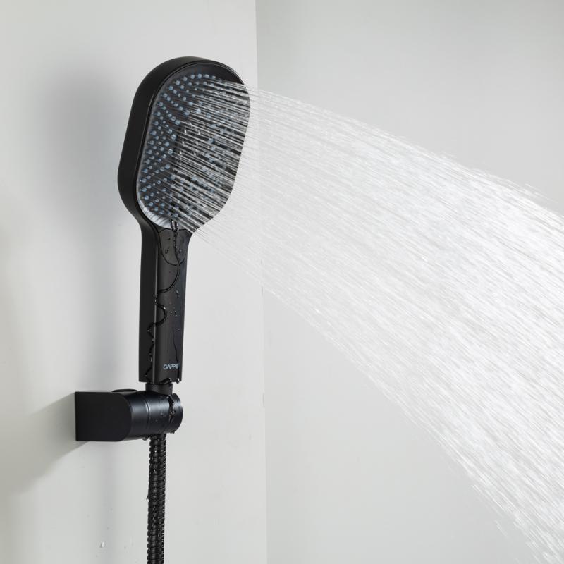 Смеситель для ванны Gappo G10-6 G3210-6 черный