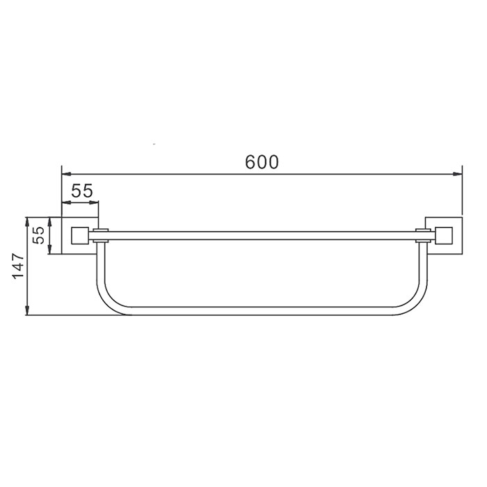 Полка для ванной Frap F30324