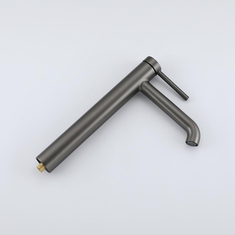 Высокий смеситель для раковины Gappo G06-9 G1006-29 оружейная сталь