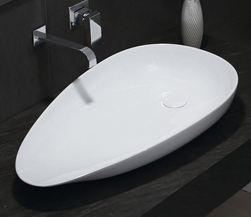 Накладная раковина CeramaLux 76 N 7862 белая