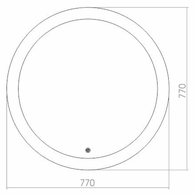 Зеркало с подсветкой Silver Mirrors Перла D770