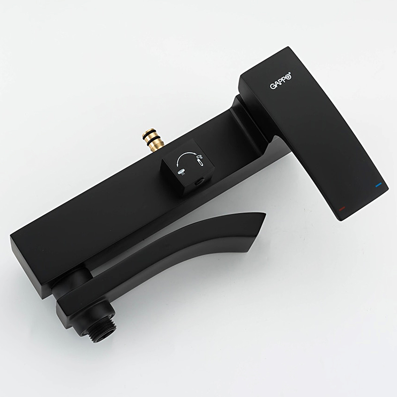 Черная душевая система Gappo G07-6 G2407-6