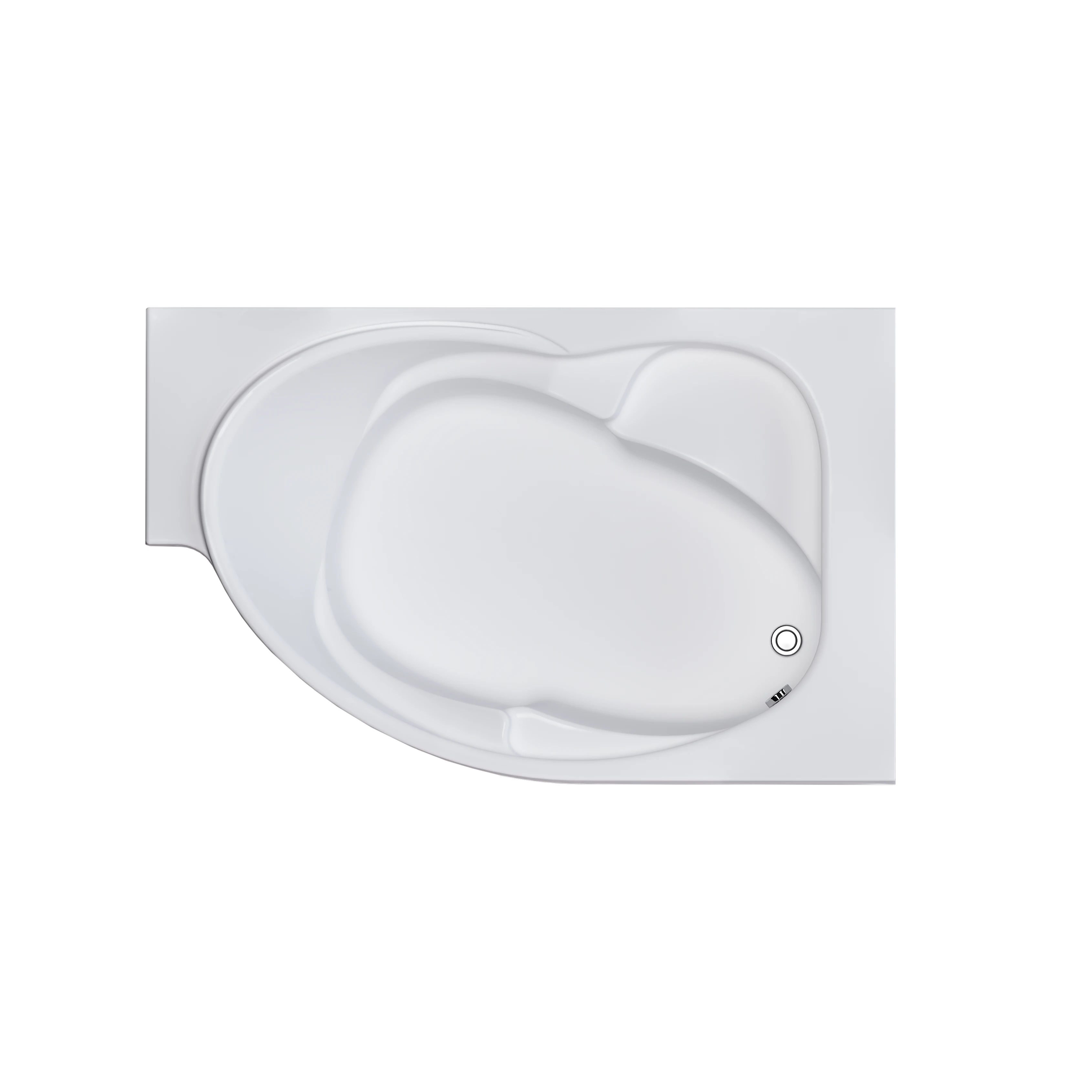 Акриловая ванна Marka One Ergonomika 158-175*110 R правая