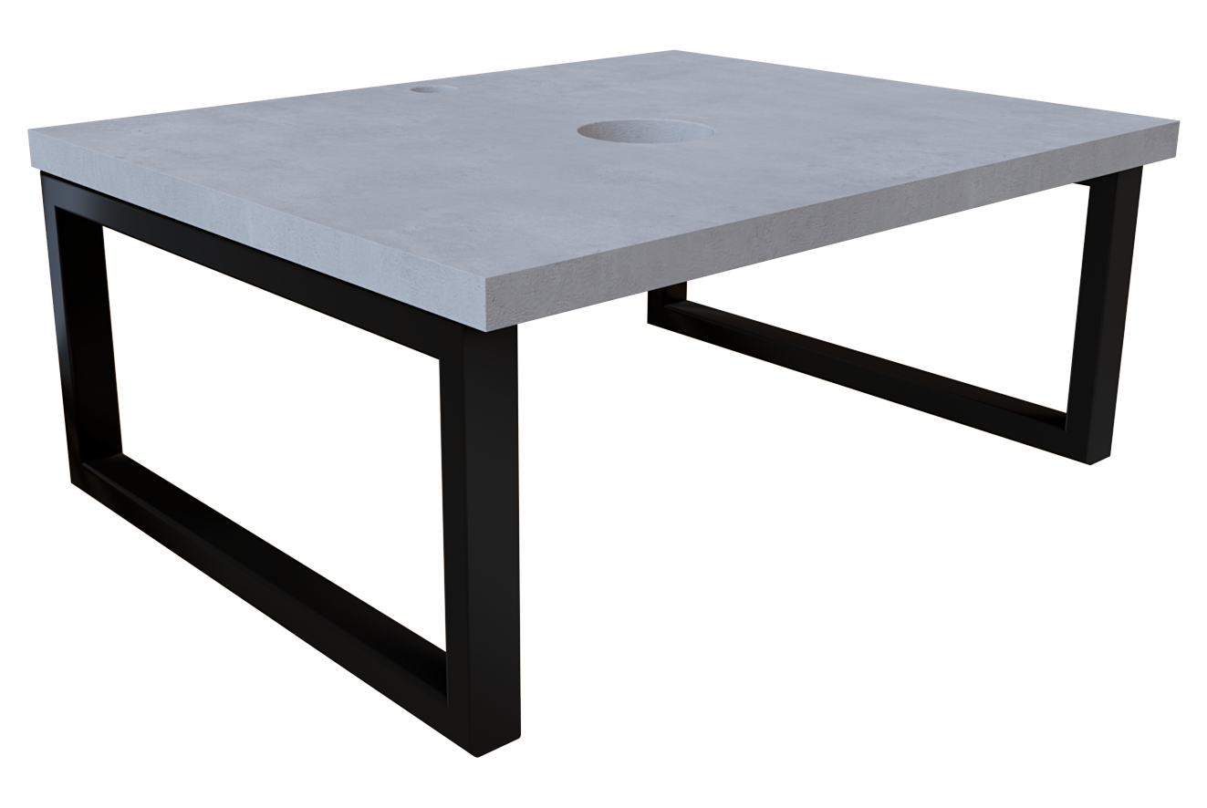 Столешница 1Marka Grunge Loft 60 Бетон светлый