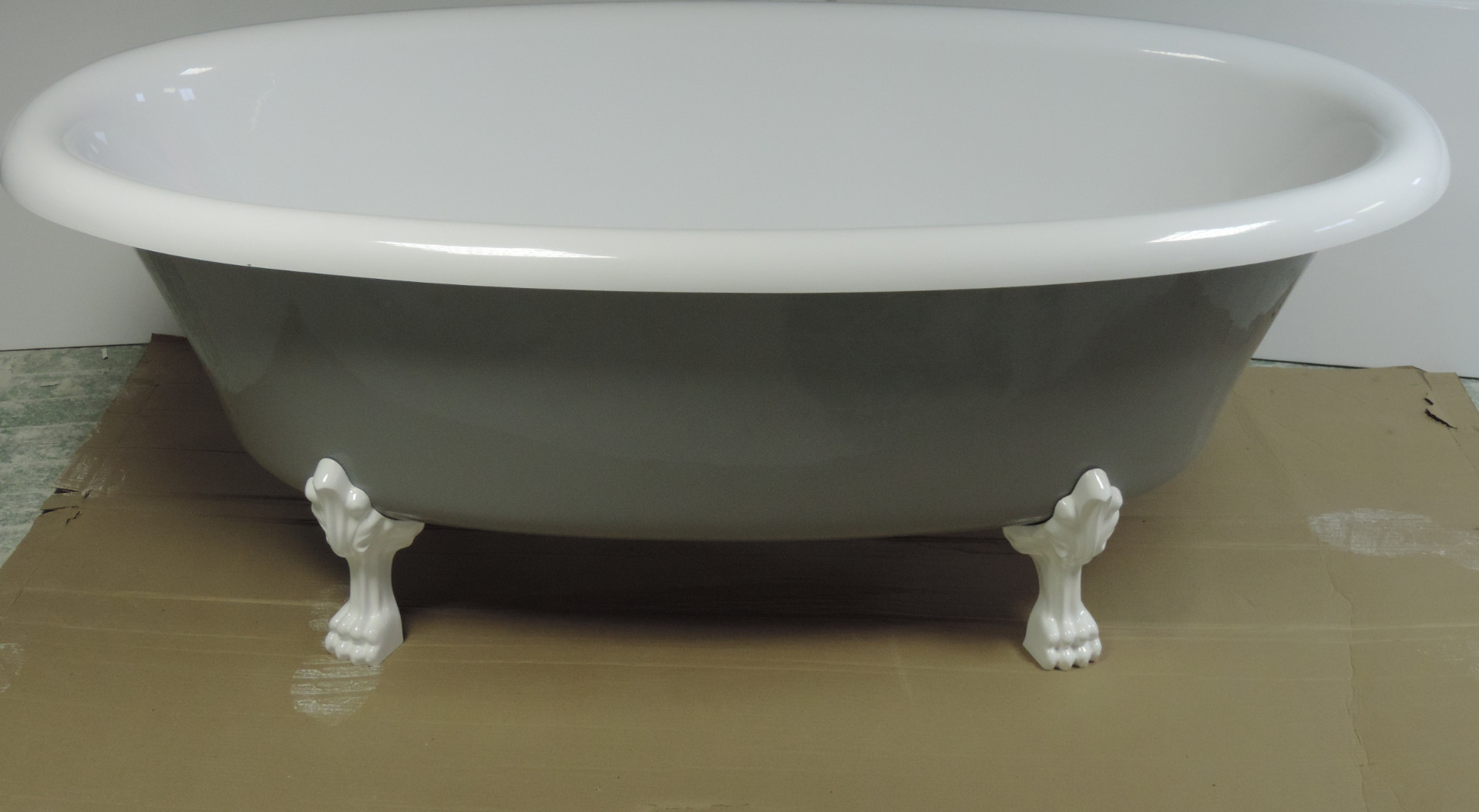 Ванна из литьевого мрамора Castone Неона 180*90 на ножках