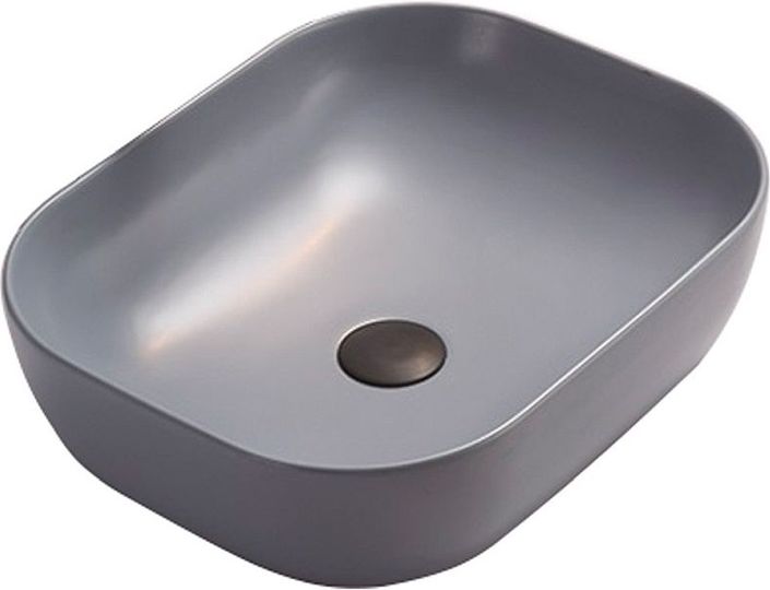 Накладная раковина CeramaLux 50 78104MHL-4 голубая