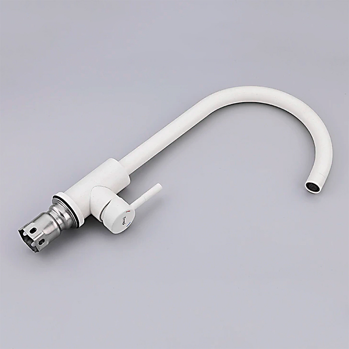 Смеситель для кухни Frap F40899-1 Белый